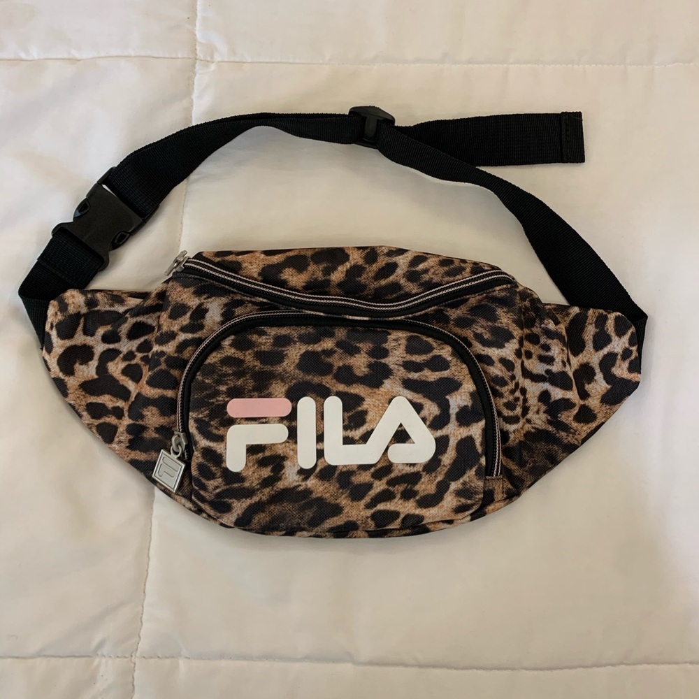 FILA Leopard Print Fanny Pack